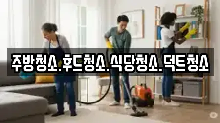 주방청소.후드청소.식당청소.덕트청소