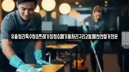 유품정리특수청소쓰레기집청소폐기물처리구리고철폐전선철거전문