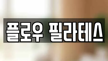 플로우 필라테스