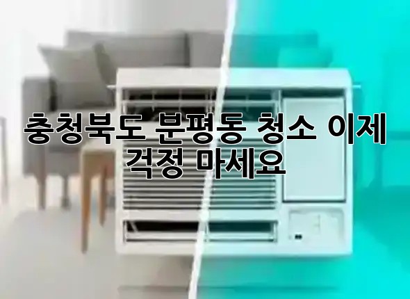 충청북도 분평동 청소, 이제 걱정 마세요! ✨ 충청북도 분평동 청소, 이제 걱정 마세요! ✨