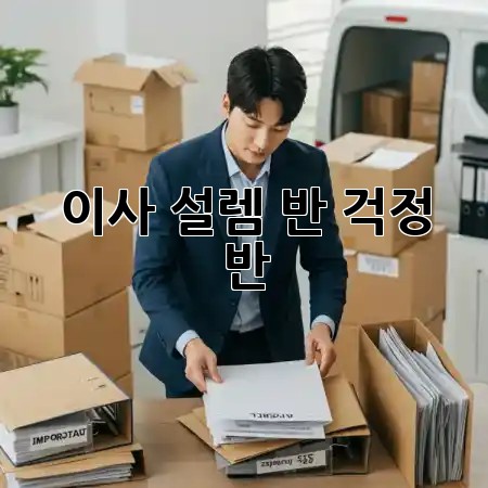 이사, 설렘 반 걱정 반 🏠🔑