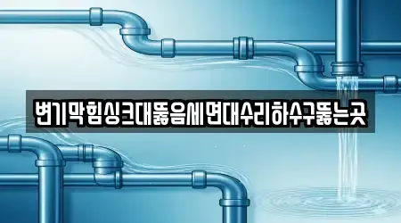 변기막힘싱크대뚫음세면대수리하수구뚫는곳