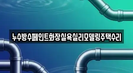 누수방수페인트화장실욕실리모델링주택수리