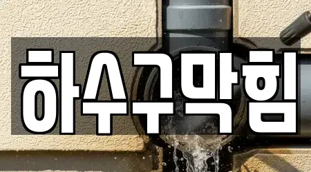 하수구막힘