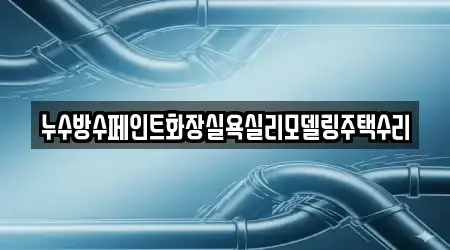 누수방수페인트화장실욕실리모델링주택수리