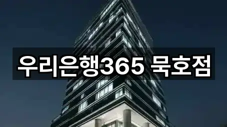 우리은행365 묵호점