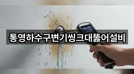 통영하수구변기씽크대뚫어설비
