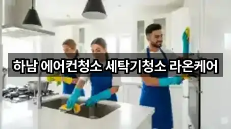 하남 에어컨청소 세탁기청소 라온케어