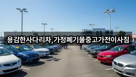 용감한사다리차,가정폐기물중고가전이사짐