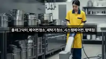 플래그닥터,에어컨청소,세탁기청소,시스템에어컨,평택점