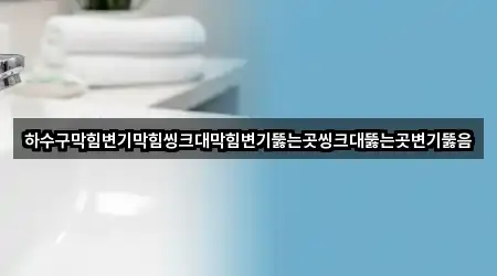 광주 광산구 광산동 변기뚫음 3곳 지도 링크 모음