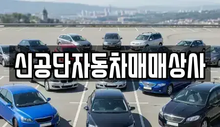 강원 동해시 지흥동 중고차 전문 신공단자동차매매상사