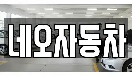 강원 원주시 단계동 중고차 전문 네오자동차
