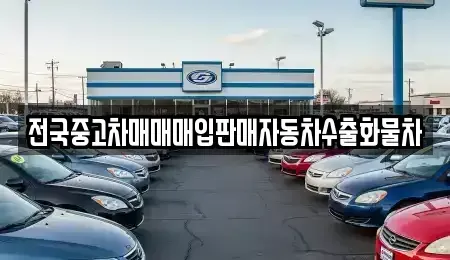 강원특별자치도 원주시 귀래면 중고차 전문 전국중고차매매매입판매자동차수출화물차