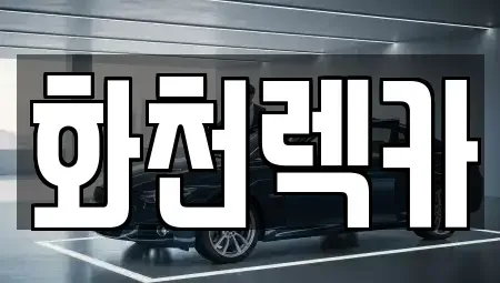 강원특별자치도 춘천시 사북면 렌트카 전문 화천렉카