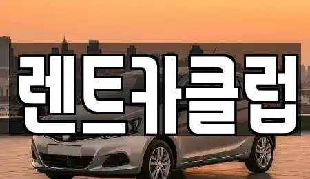 경기 수원시 권선구 금곡동 렌트카 전문 렌트카클럽