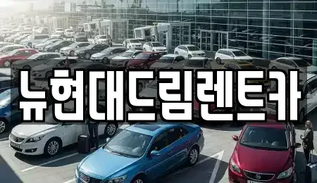 경기 시흥시 장곡동 렌트카 전문 뉴현대드림렌트카