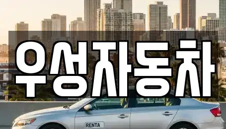 경기 안성시 신건지동 중고차매매 전문 우성자동차