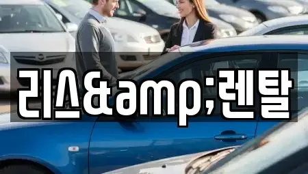 경기 용인시 기흥구 서천동 장기렌트카 전문 리스&렌탈