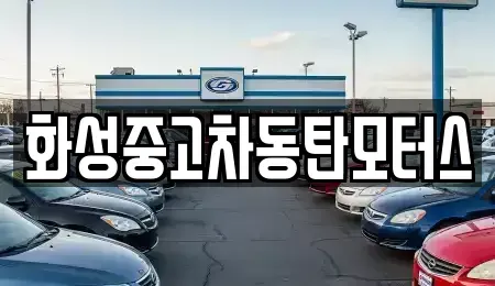 경기 화성시 반송동 중고차매매 전문 화성중고차동탄모터스