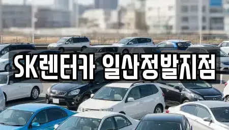 경기도 고양시 일산동구 정발산동 장기렌트카 전문 SK렌터카 일산정발지점