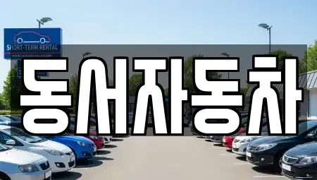 경남 창원시 진해구 안골동 중고차 전문 동서자동차