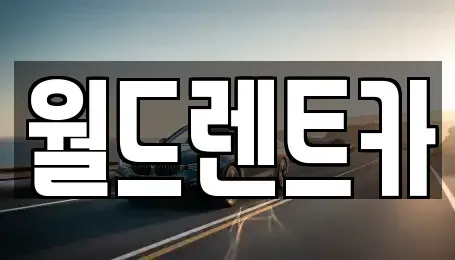 경북 안동시 천리동 렌트카 전문 월드렌트카