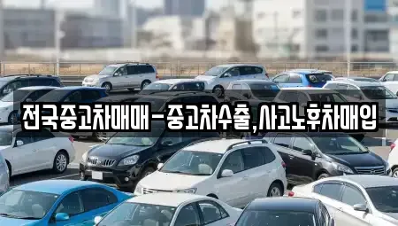 경상남도 창원시 진해구 숭인동 중고차매입 전문 전국중고차매매-중고차수출,사고노후차매입