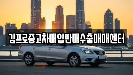 경상북도 경주시 성동동 중고차매입 전문 김프로중고차매입판매수출매매센터