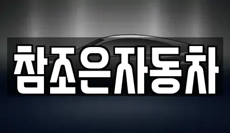 경상북도 상주시 서문동 중고차매매 전문 참조은자동차