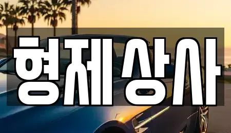 경상북도 안동시 풍산읍 중고차 전문 형제상사