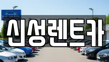 광주광역시 서구 내방동 렌트카 전문 신성렌트카