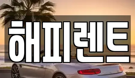 대전광역시 대덕구 읍내동 렌트카 전문 해피렌트