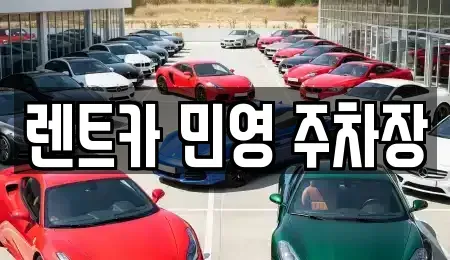 부산 동래구 안락동 렌트카 전문 렌트카 민영 주차장