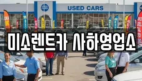 부산 사하구 신평동 렌트카 전문 미소렌트카 사하영업소