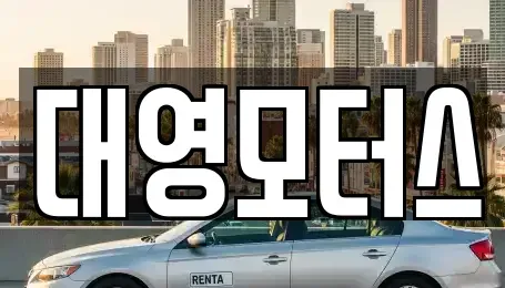 부산 사하구 신평동 중고차 전문 대영모터스