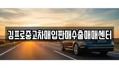 전북 부안군 부안읍 중고차 전문 김프로중고차매입판매수출매매센터